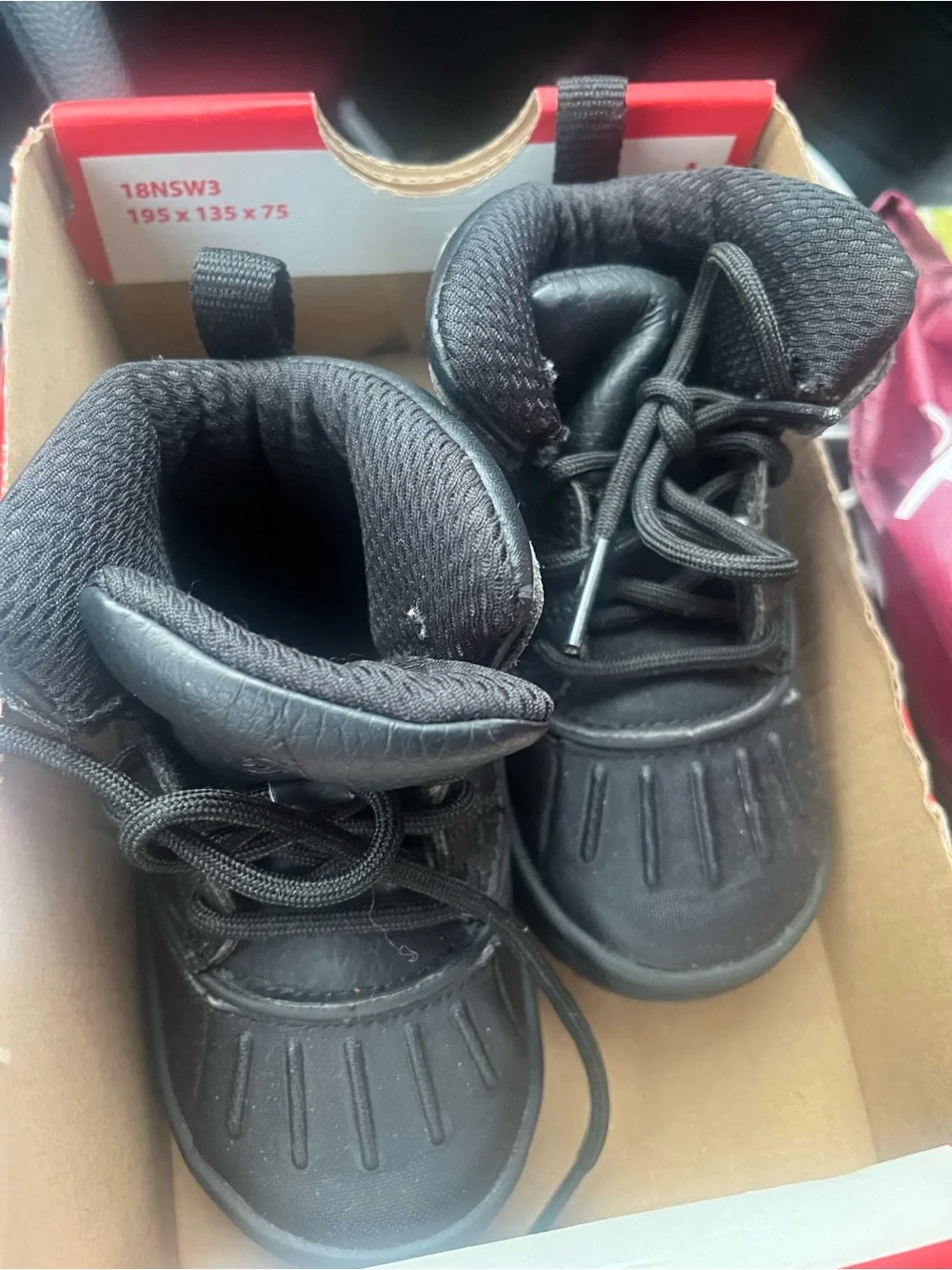 Nike Kids Black High-Top Sneaker